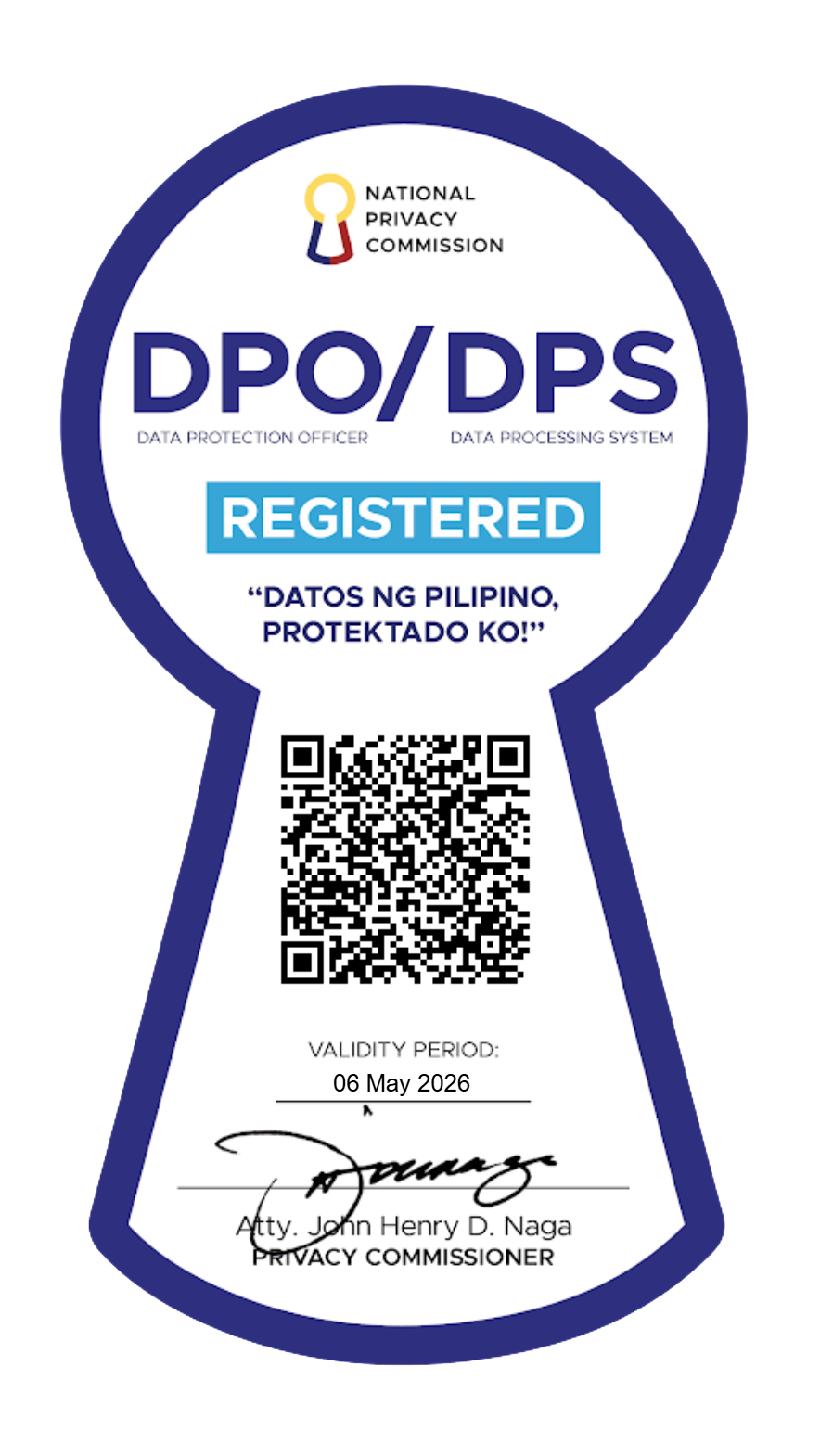 DPO/DPS Registered